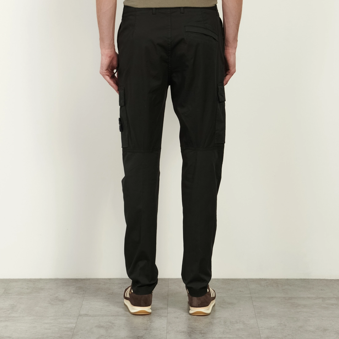 Stone Island Мужские брюки Supima Cotton Twill Stretch-TC Regular Tapered