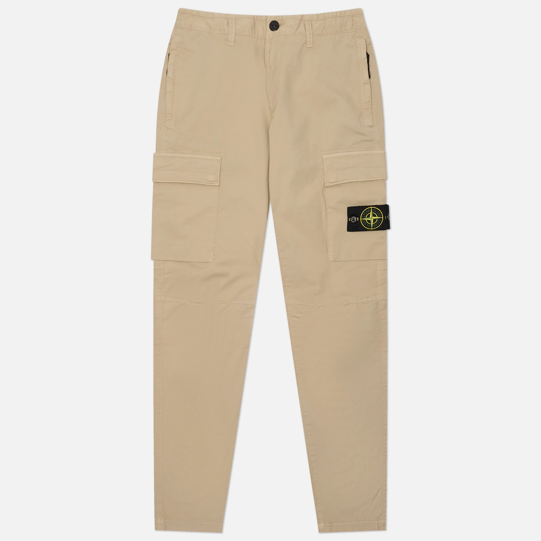 Stone Island Мужские брюки Supima Cotton Twill Stretch-TC Regular Tapered