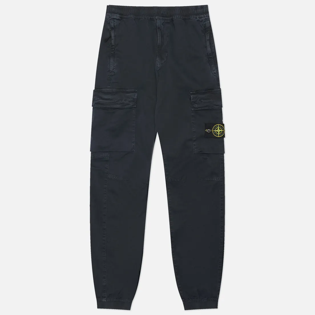Stone Island Мужские брюки Stretch Organic Broken Twill Cotton Old Effect Regular Tapered