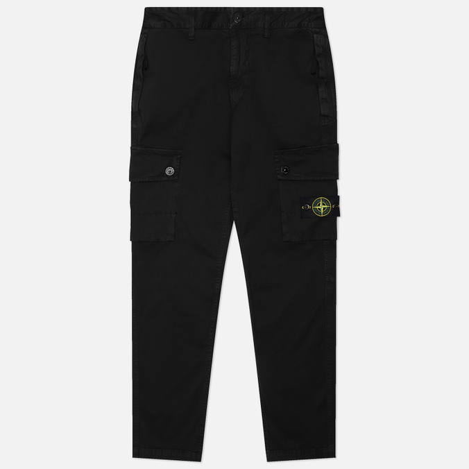 Мужские брюки Stone Island Stretch Organic Broken Twill Cotton Old Effect Slim