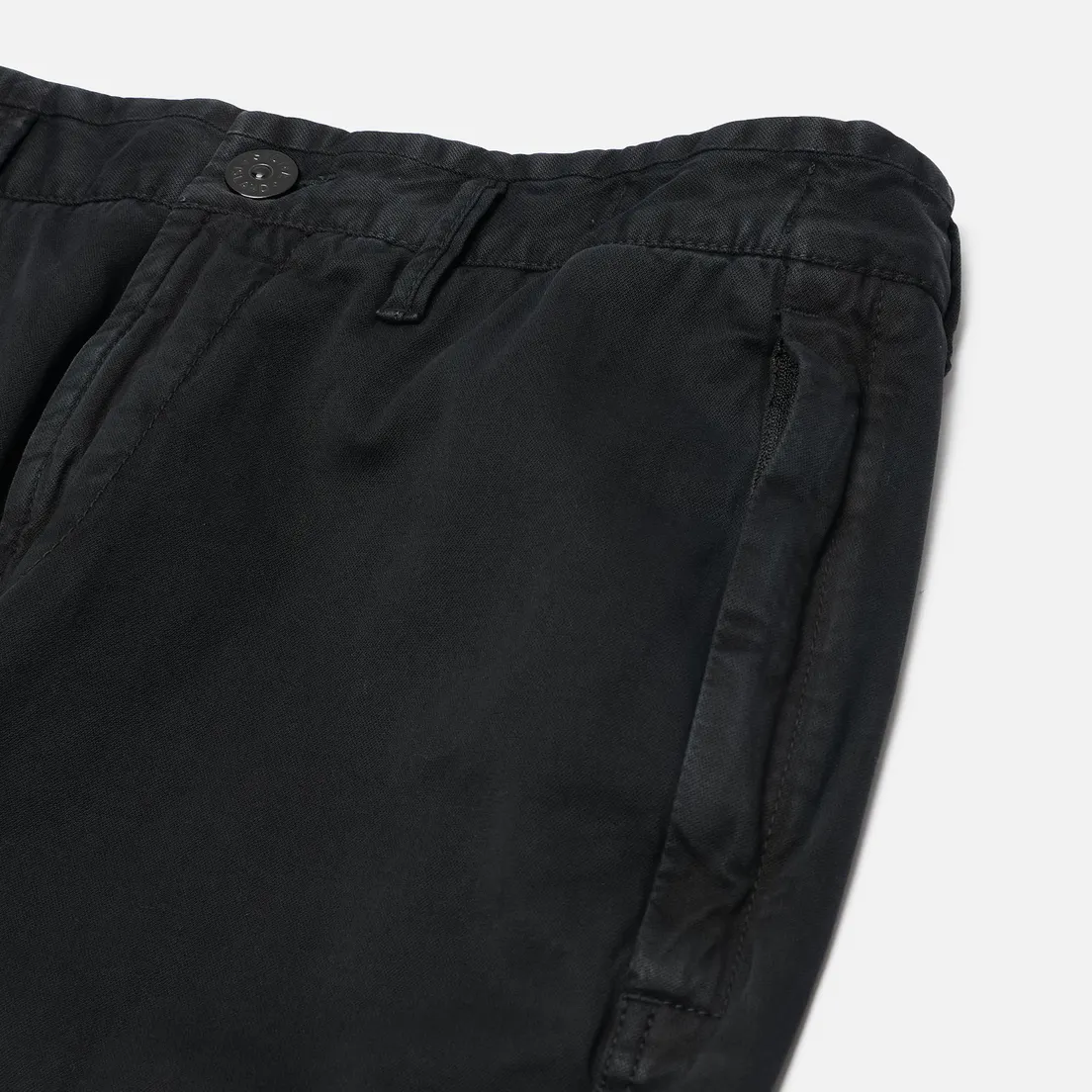 Stone Island Мужские брюки Stretch Organic Broken Twill Cotton Old Effect Slim