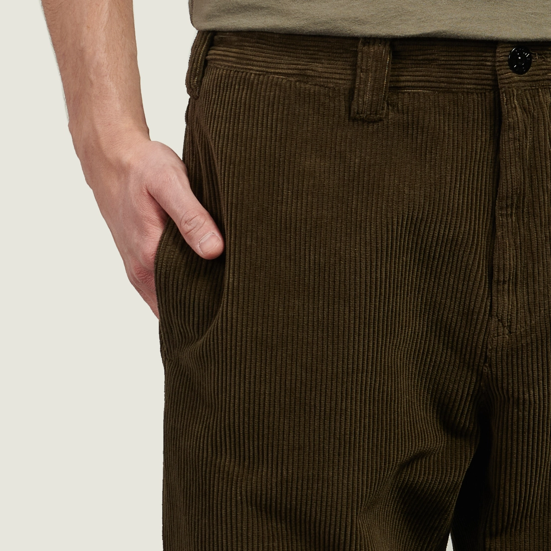 Stone Island Мужские брюки Organic Cotton Corduroy 800 Regular