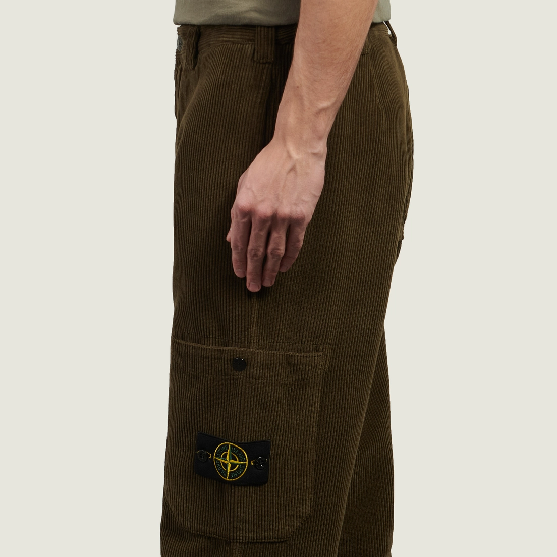 Stone Island Мужские брюки Organic Cotton Corduroy 800 Regular