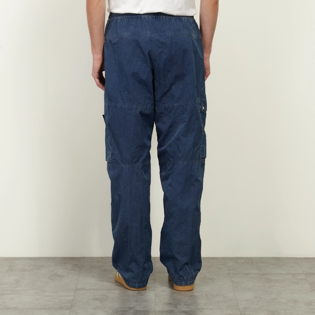 Stone Island Мужские брюки Hollow Fibre Nylon Indigo-TC