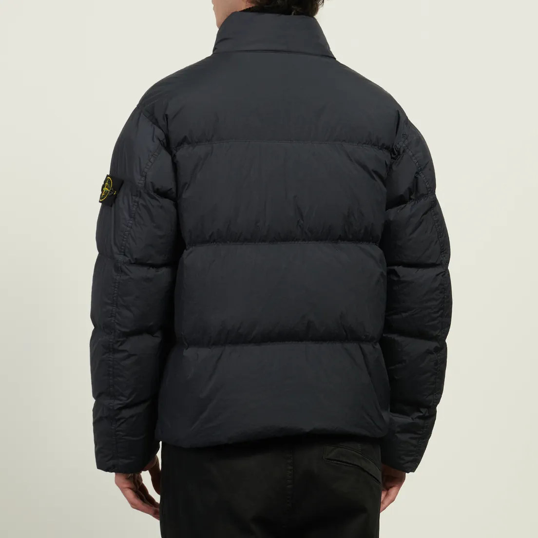 Stone Island Мужской пуховик Crinkle Reps NY
