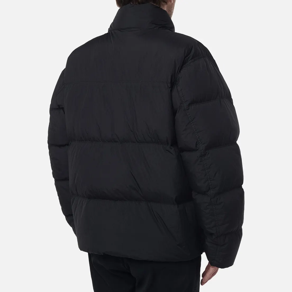 Stone Island Мужской пуховик Crinkle Reps NY