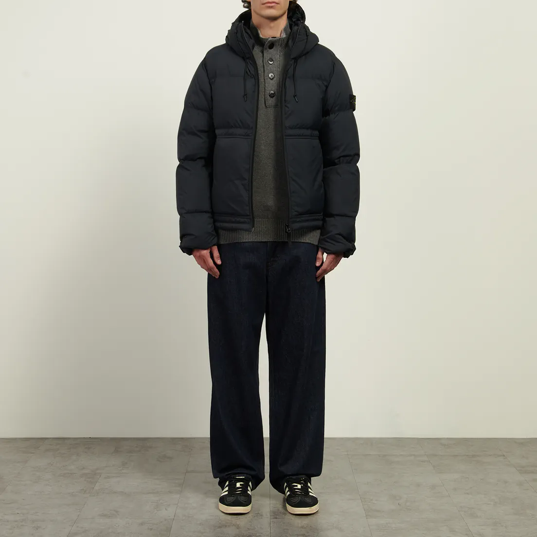 Stone Island Мужской пуховик Matt Ripstop Cordura Advanced Fabrics