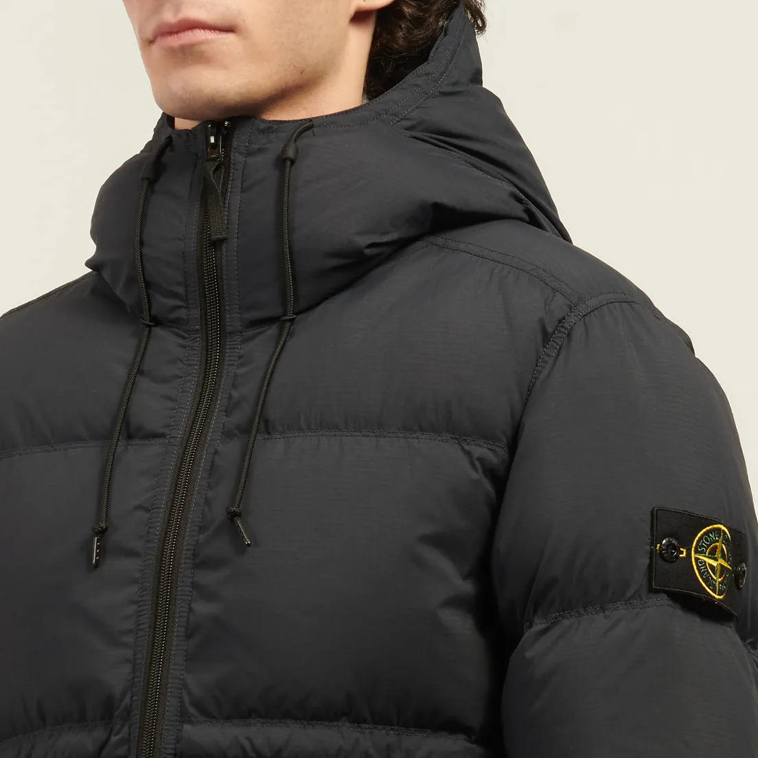 Stone Island Мужской пуховик Matt Ripstop Cordura Advanced Fabrics