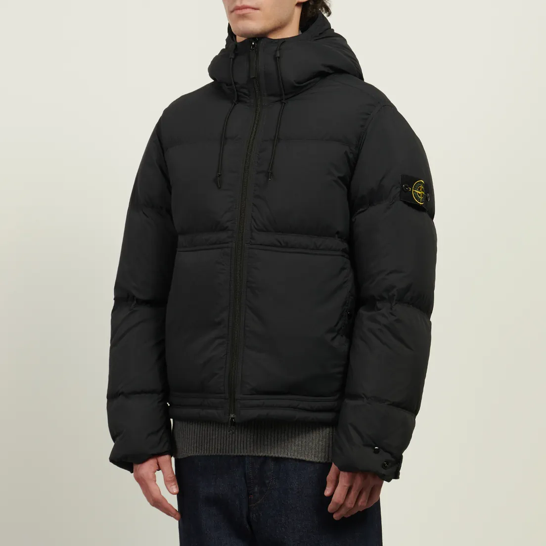 Stone Island Мужской пуховик Matt Ripstop Cordura Advanced Fabrics