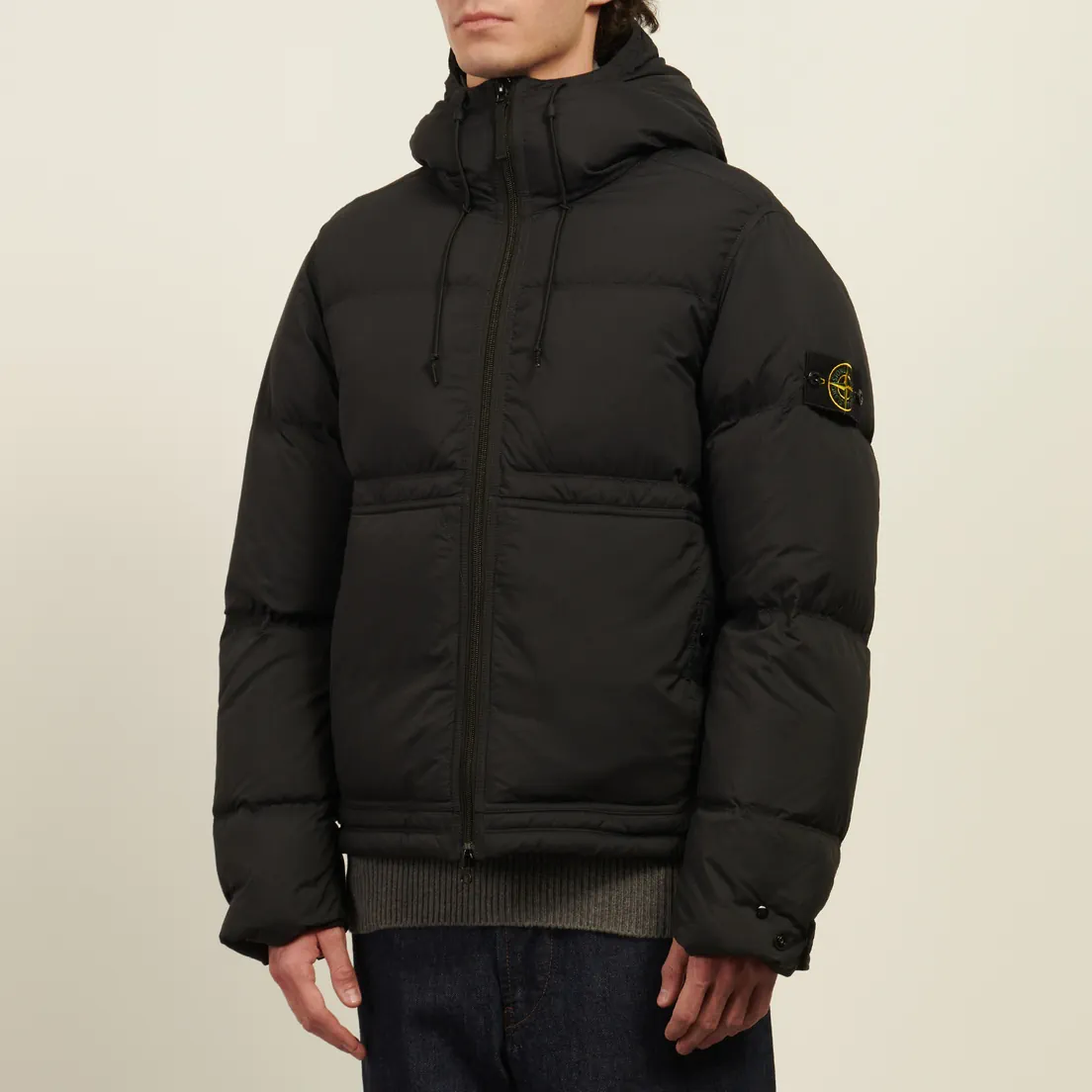Stone Island Мужской пуховик Matt Ripstop Cordura Advanced Fabrics