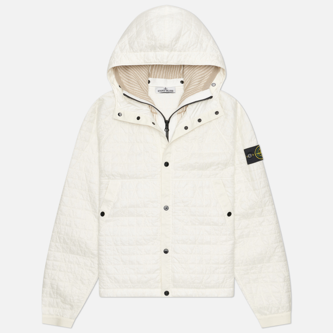 Мужская демисезонная куртка Stone Island Crinkle Reps NY Quilted-TC