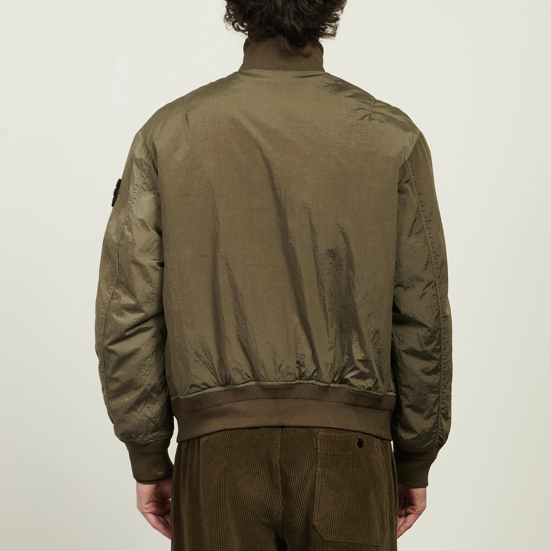 Stone Island Мужская куртка бомбер Nylon Metal In Econyl PrimaLoft