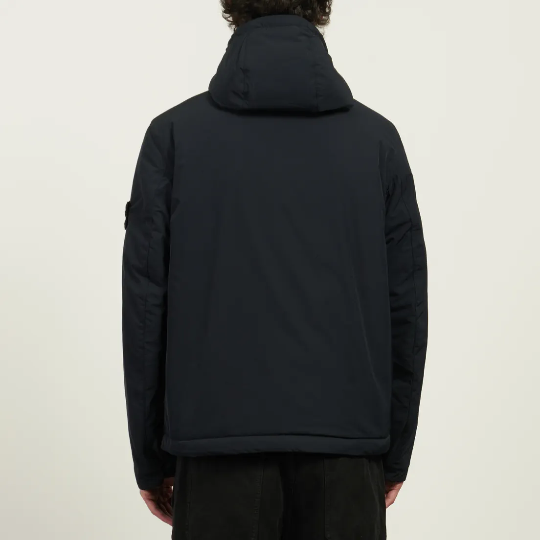 Stone Island Мужская демисезонная куртка Micro Twill Padded Hooded