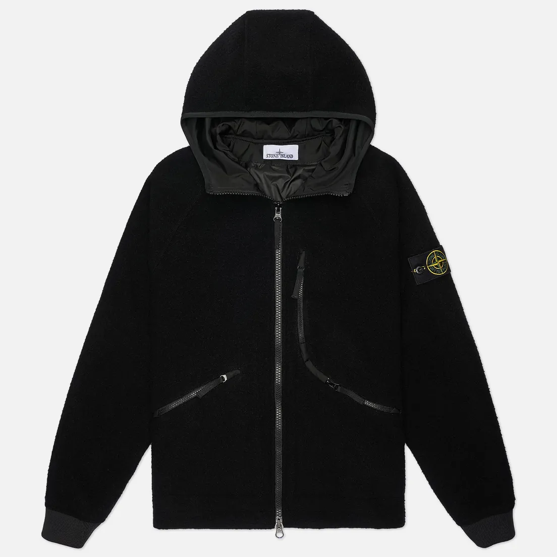 Stone Island Мужская демисезонная куртка Panno Ratinato