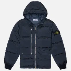 Stone Island Мужской пуховик Nylon Metal In Econyl Hooded