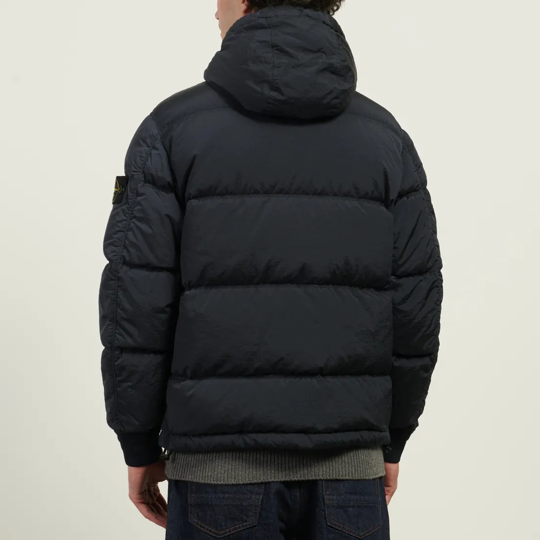 Stone Island Мужской пуховик Nylon Metal In Econyl Hooded