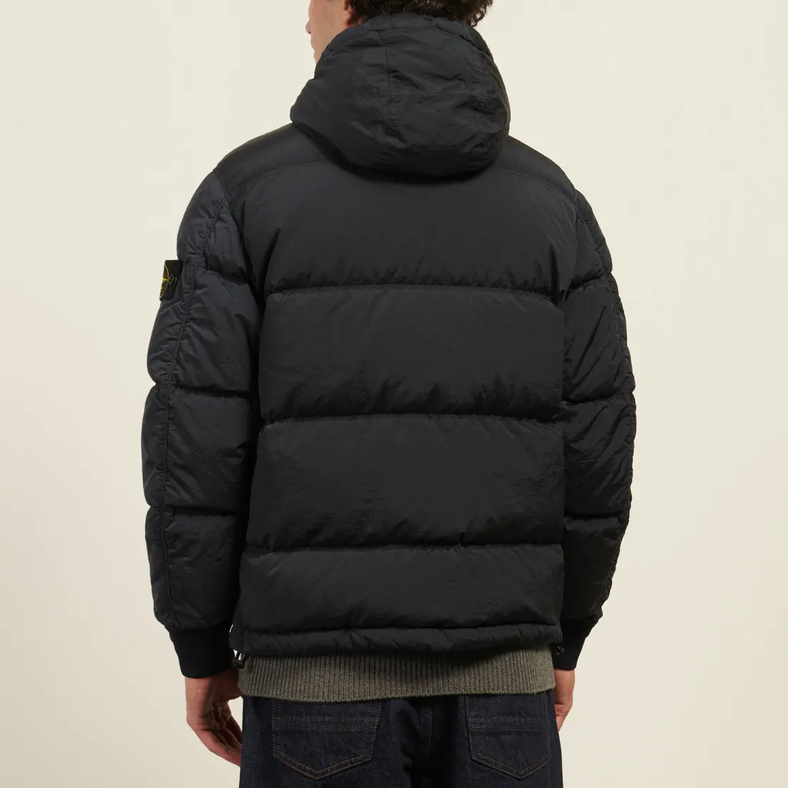 Stone Island Мужской пуховик Nylon Metal In Econyl Hooded