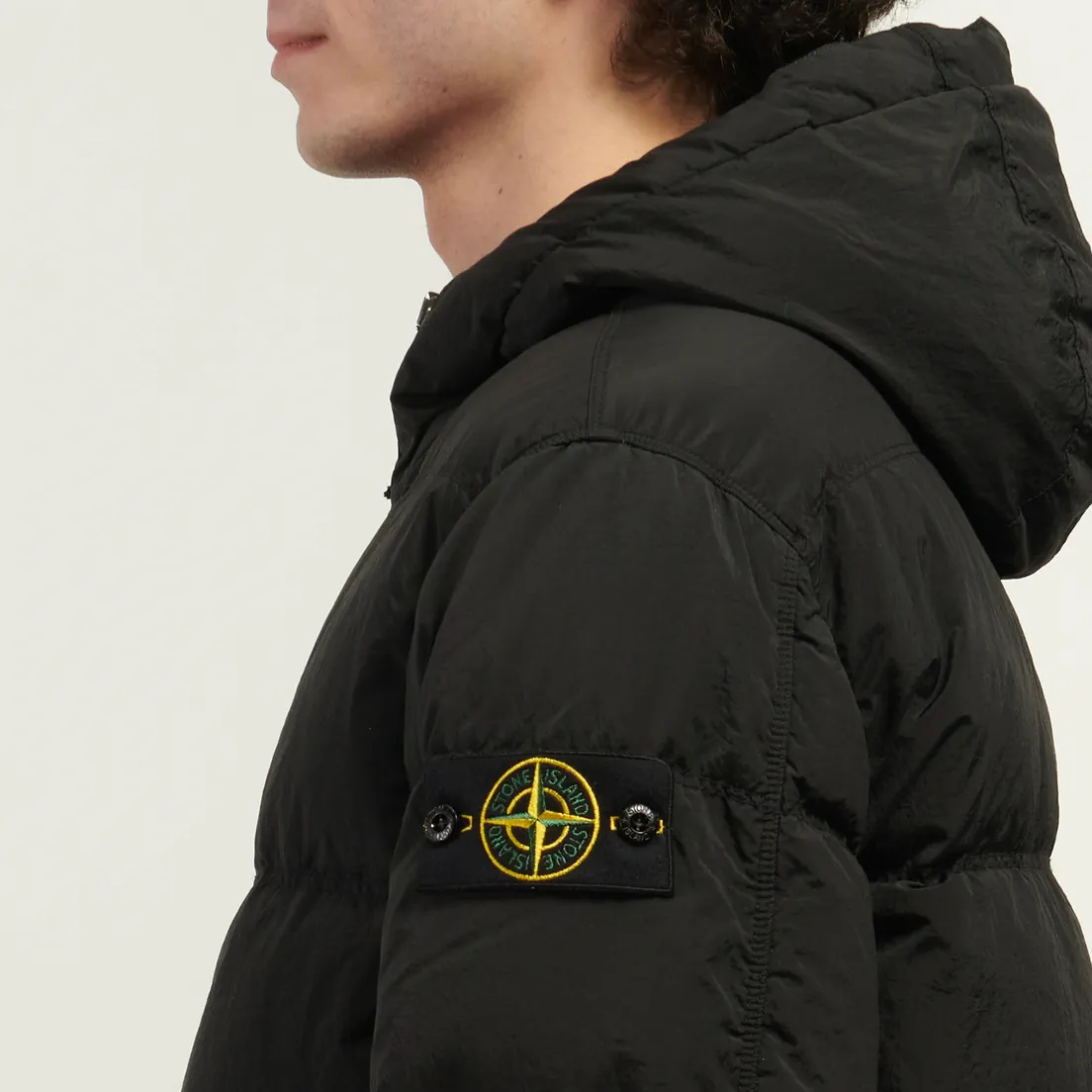Stone Island Мужской пуховик Nylon Metal In Econyl Hooded