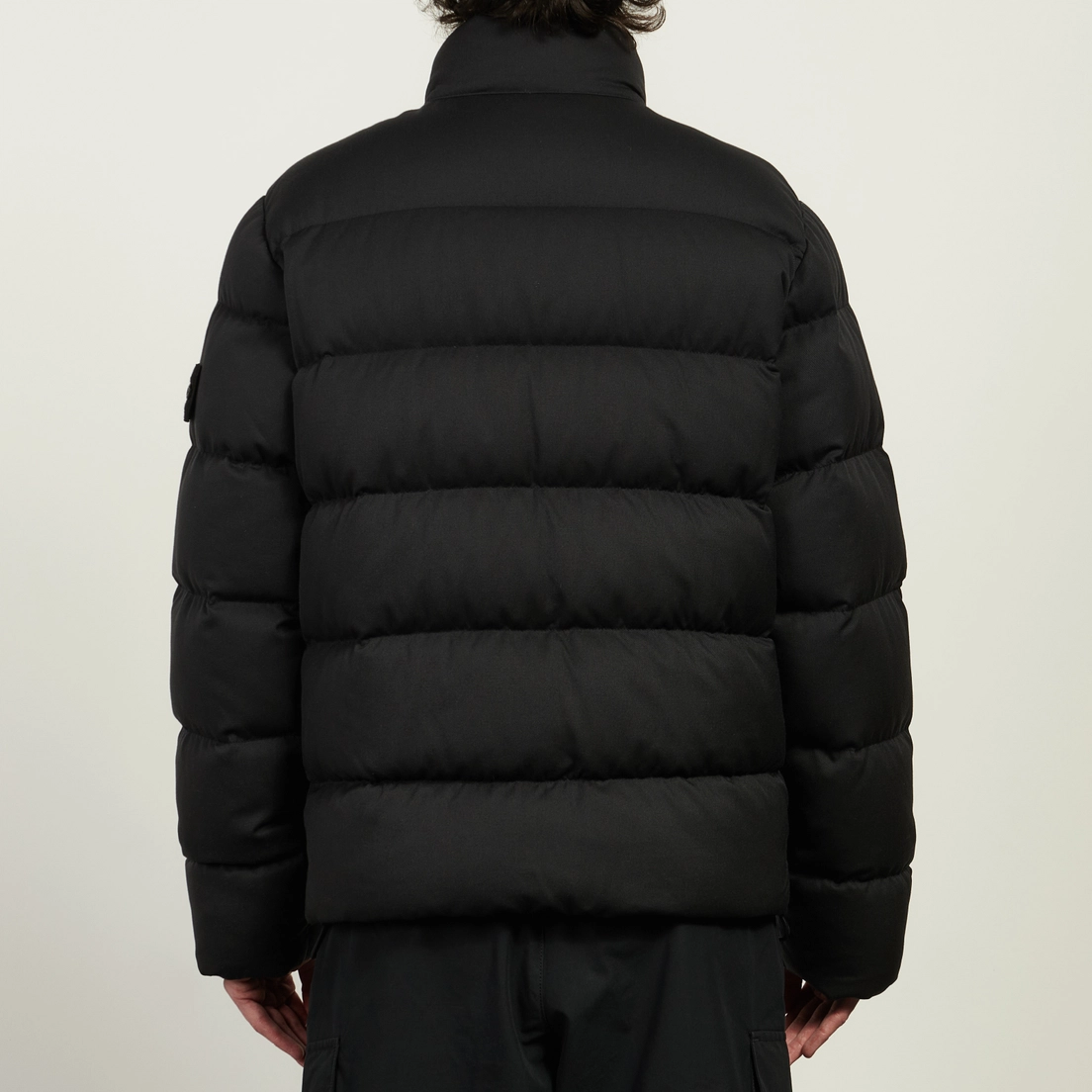 Stone Island Мужской пуховик Ghost Piece Twill Wool-TC