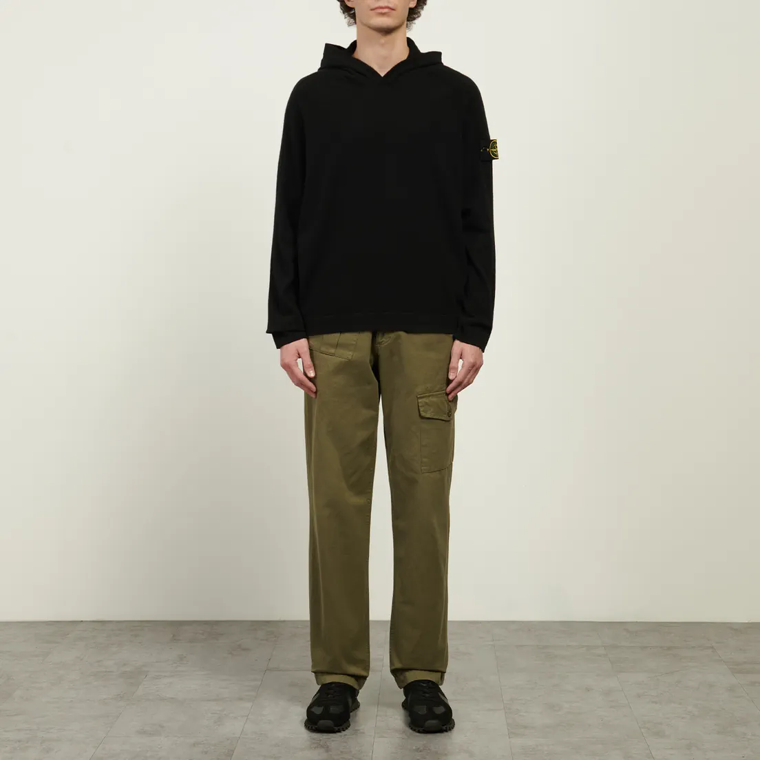 Stone Island Мужской свитер Light RWS Geelong Wool Hoodie