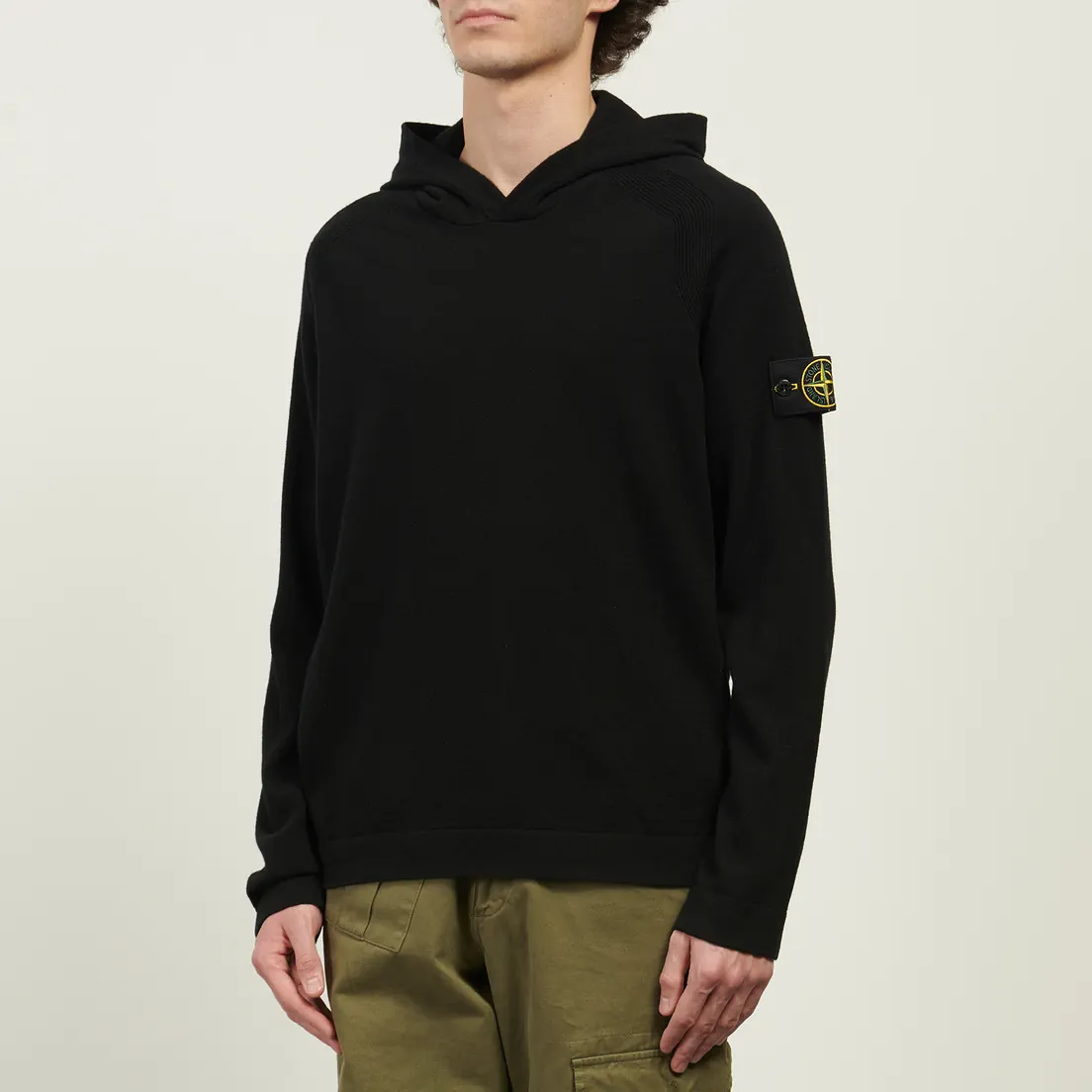 Stone Island Мужской свитер Light RWS Geelong Wool Hoodie