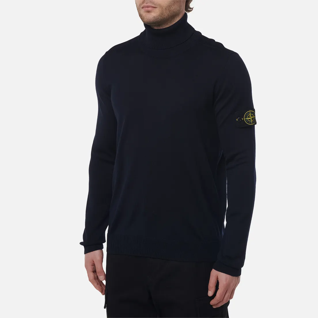 Stone Island Мужской свитер Light RWS Pure Wool Turtleneck