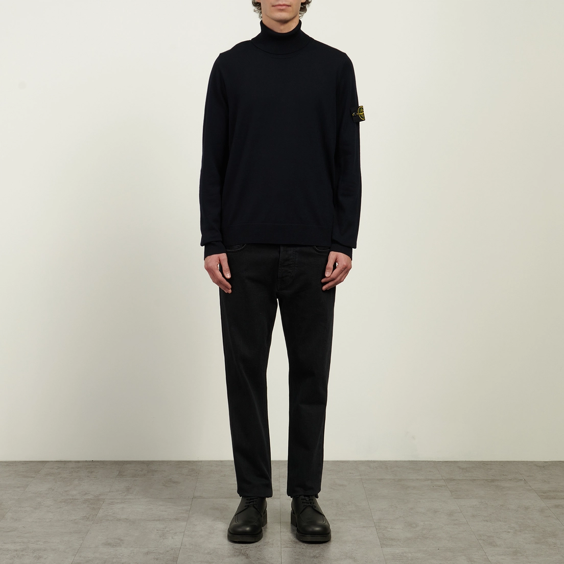 Stone Island Мужской свитер Light RWS Pure Wool Turtleneck