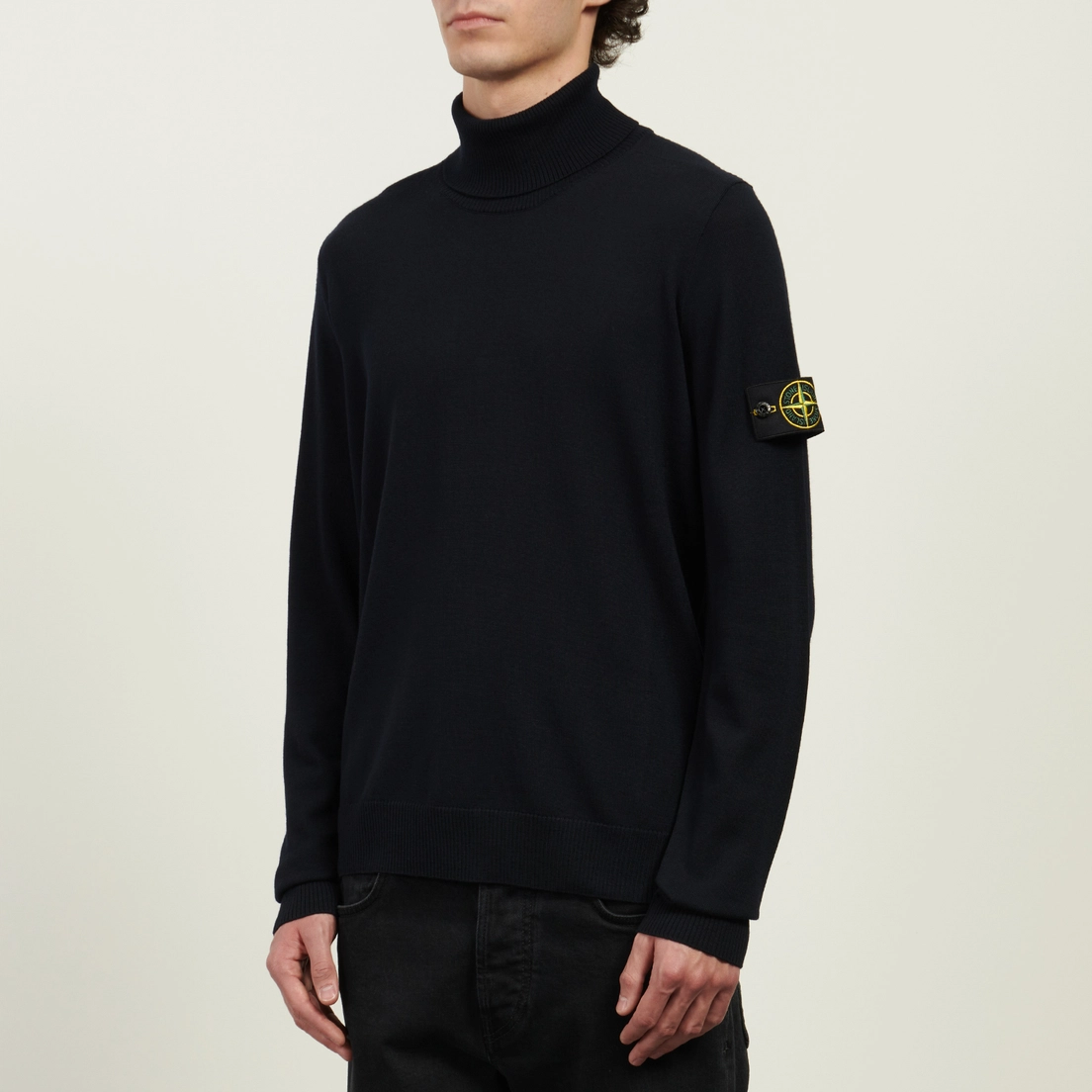 Stone Island Мужской свитер Light RWS Pure Wool Turtleneck