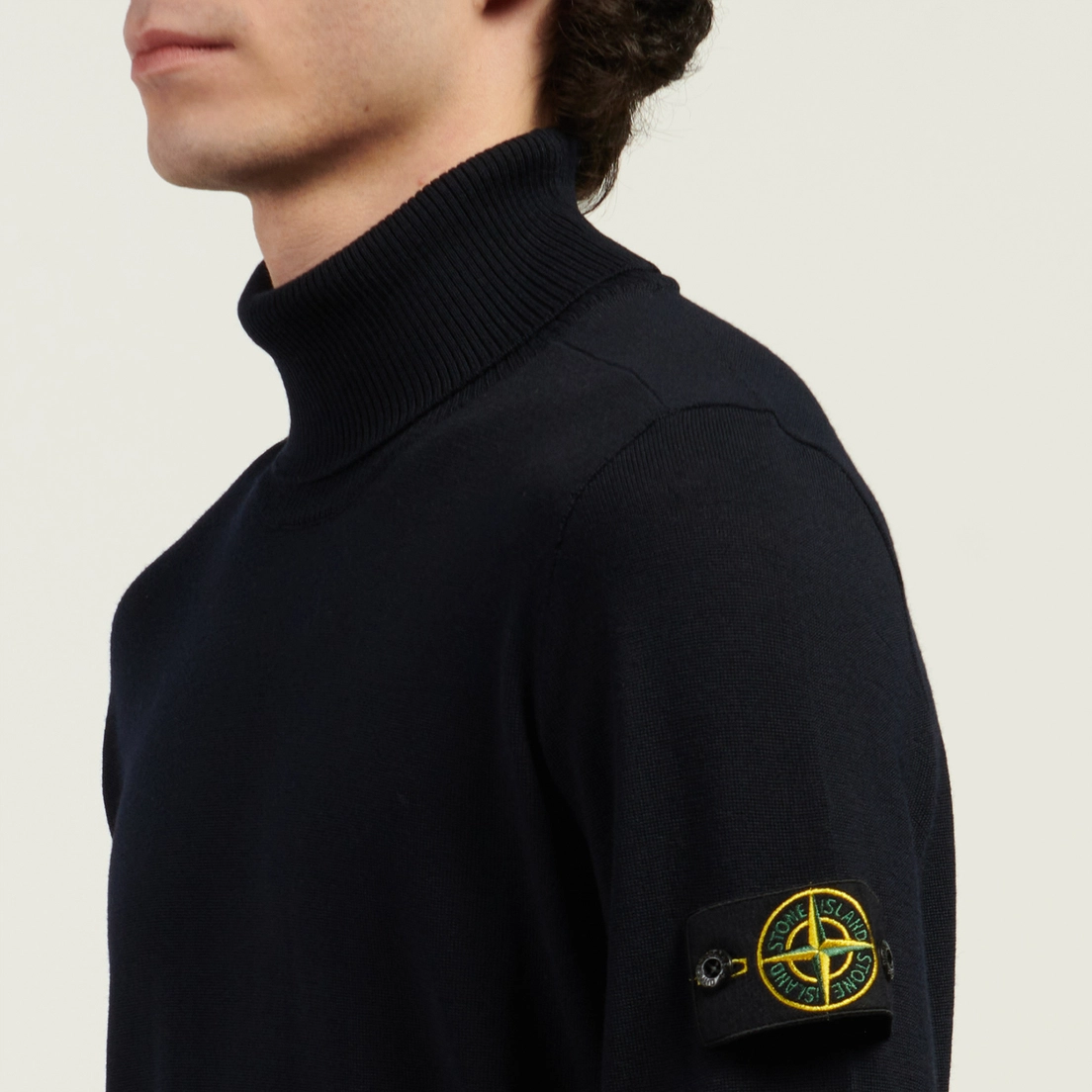 Stone Island Мужской свитер Light RWS Pure Wool Turtleneck