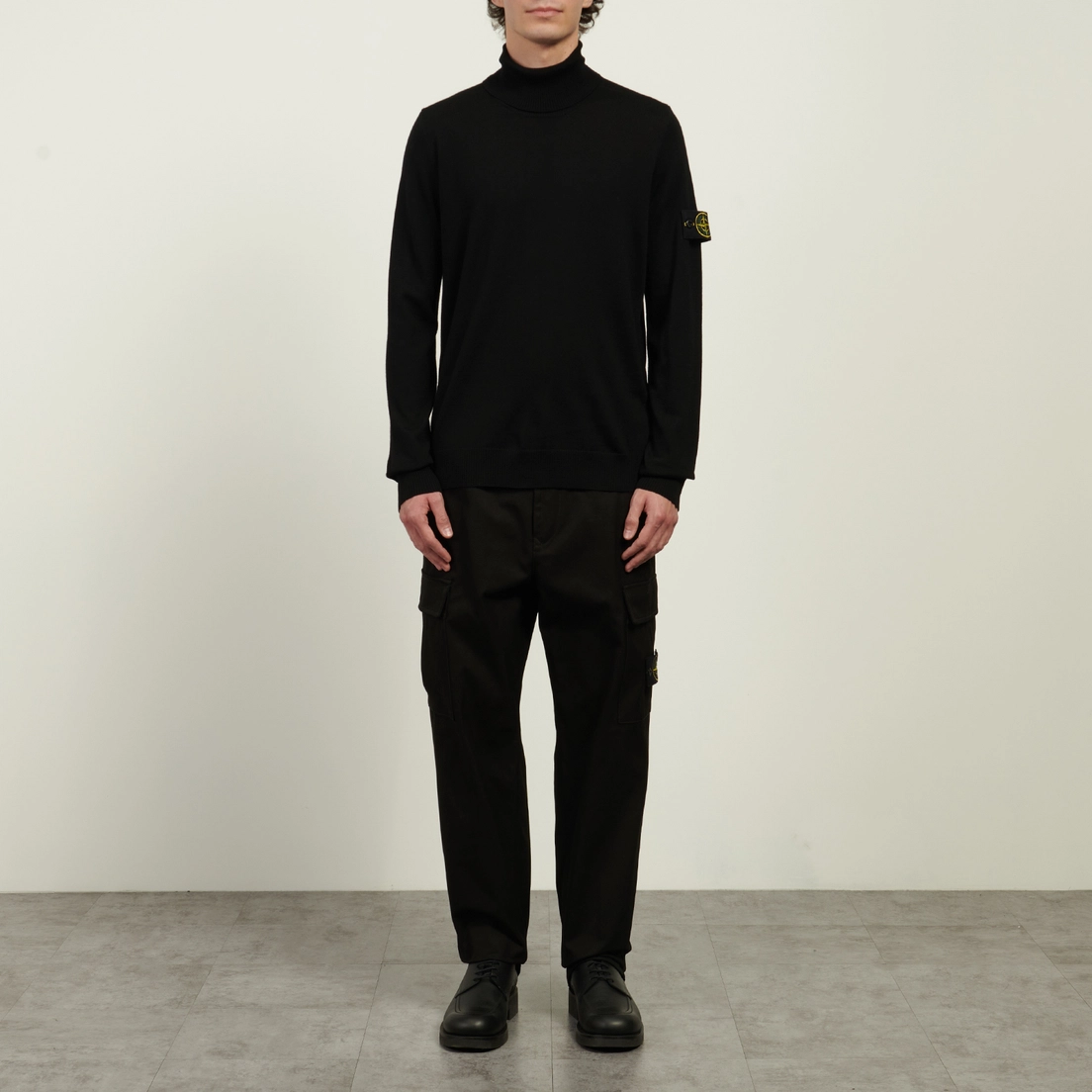 Stone Island Мужской свитер Light RWS Pure Wool Turtleneck