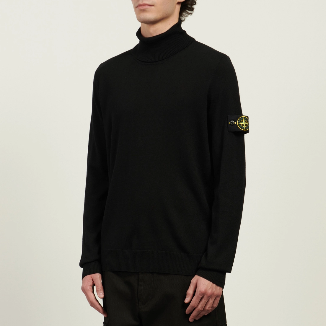 Stone Island Мужской свитер Light RWS Pure Wool Turtleneck
