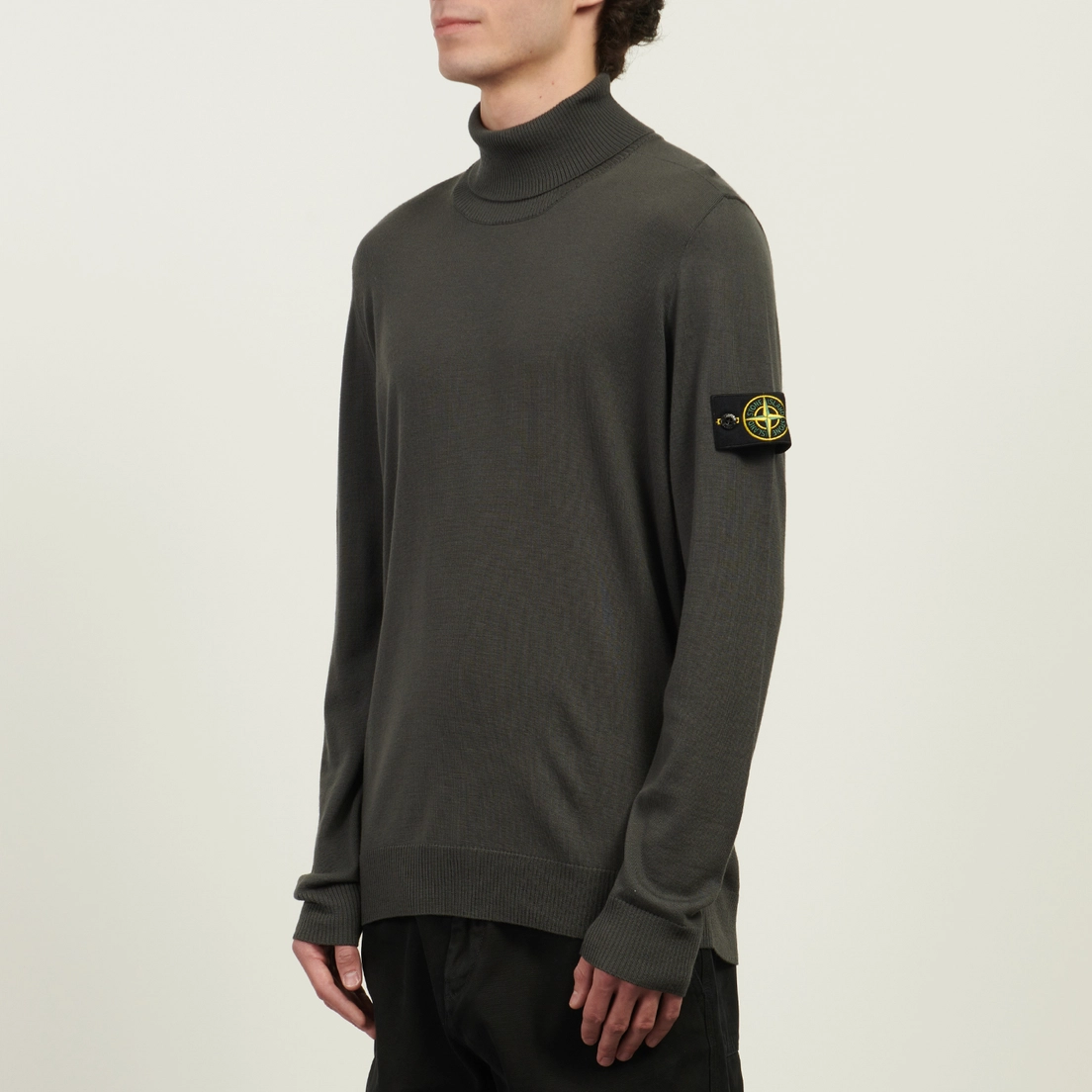 Stone Island Мужской свитер Light RWS Pure Wool Turtleneck