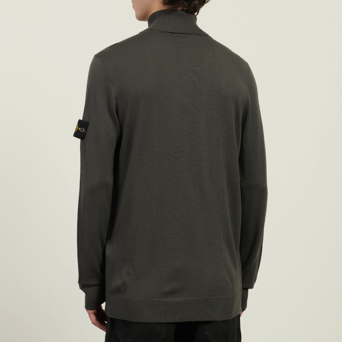 Stone Island Мужской свитер Light RWS Pure Wool Turtleneck