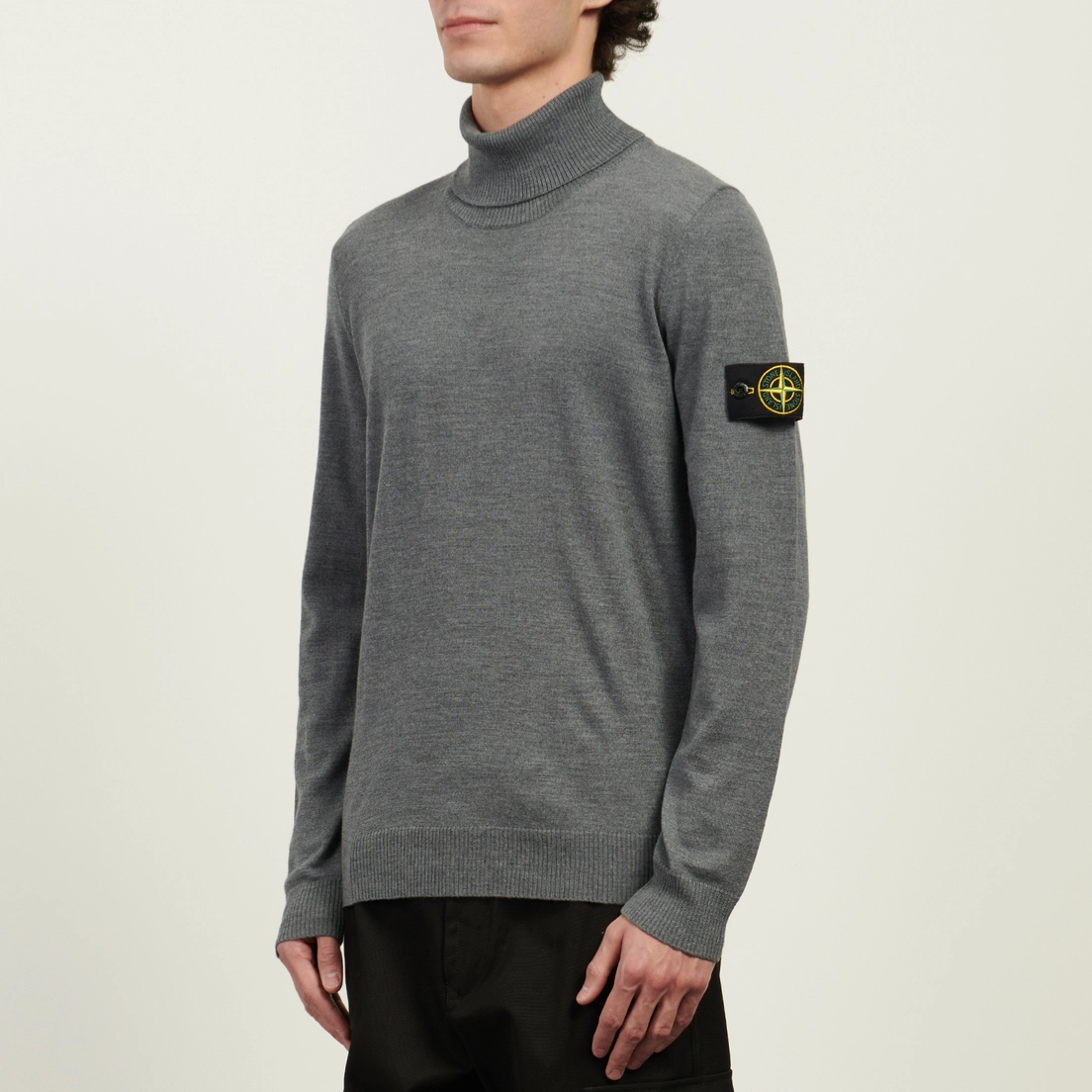 Stone Island Мужской свитер Light RWS Pure Wool Turtleneck