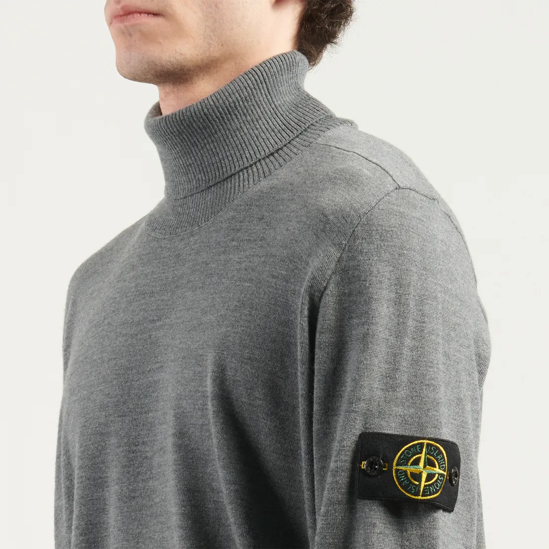 Stone Island Мужской свитер Light RWS Pure Wool Turtleneck