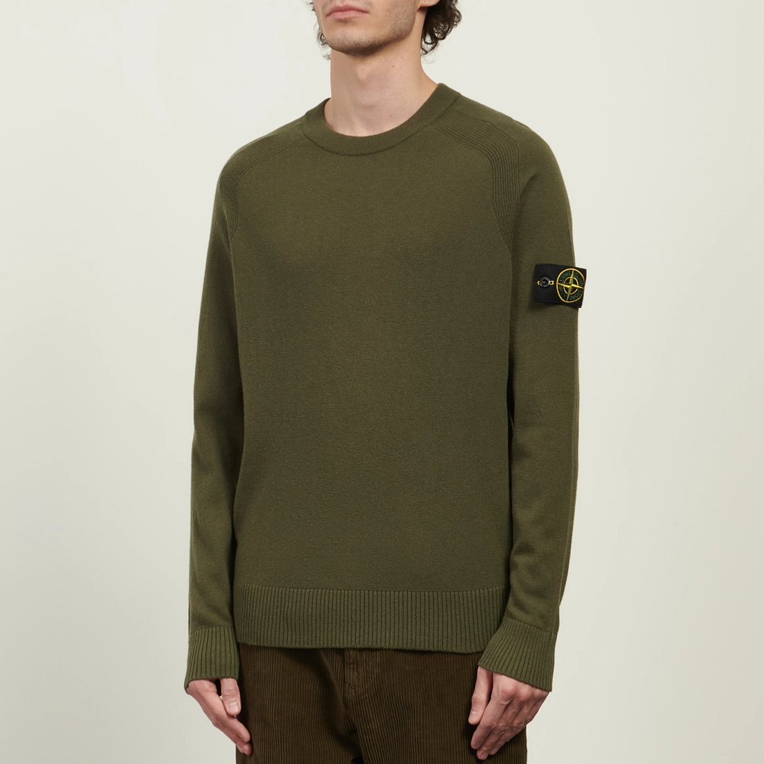 Stone Island Мужской свитер Light RWS Geelong Wool