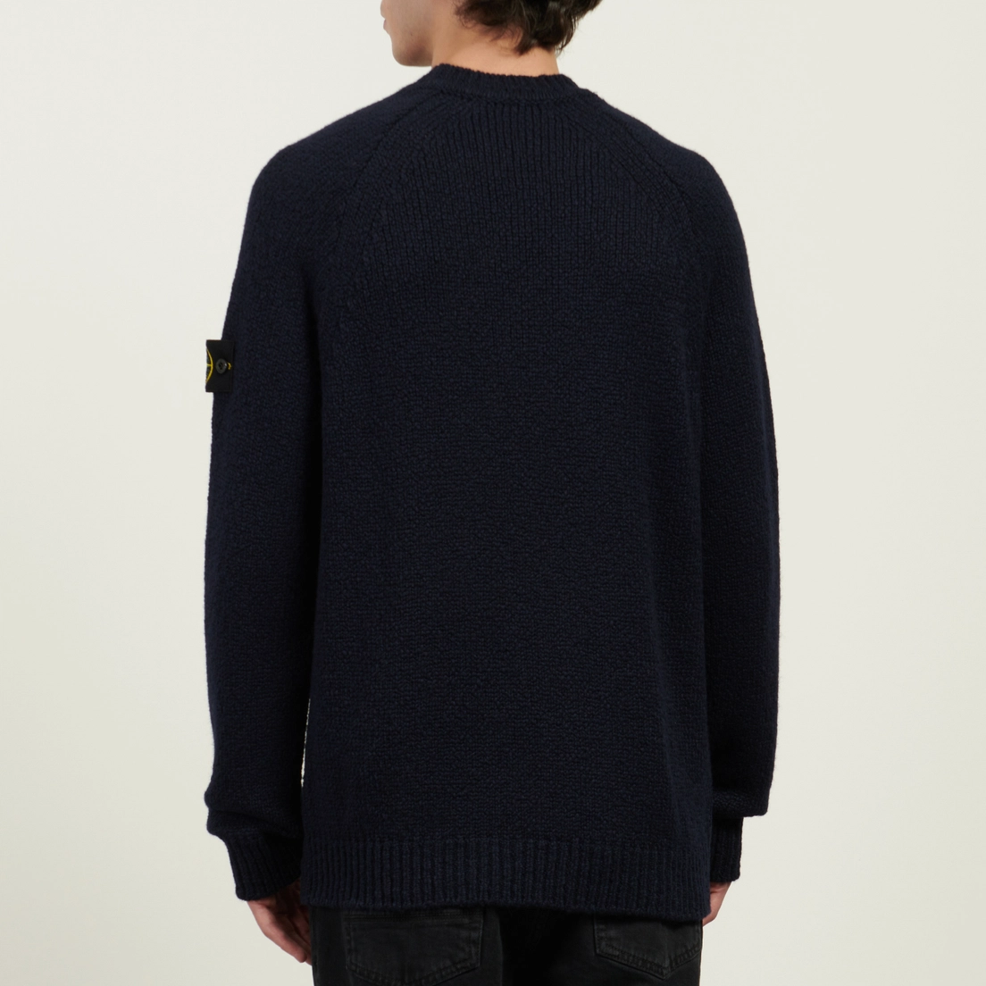 Stone Island Мужской свитер Fancy Yarn Mouline Wool