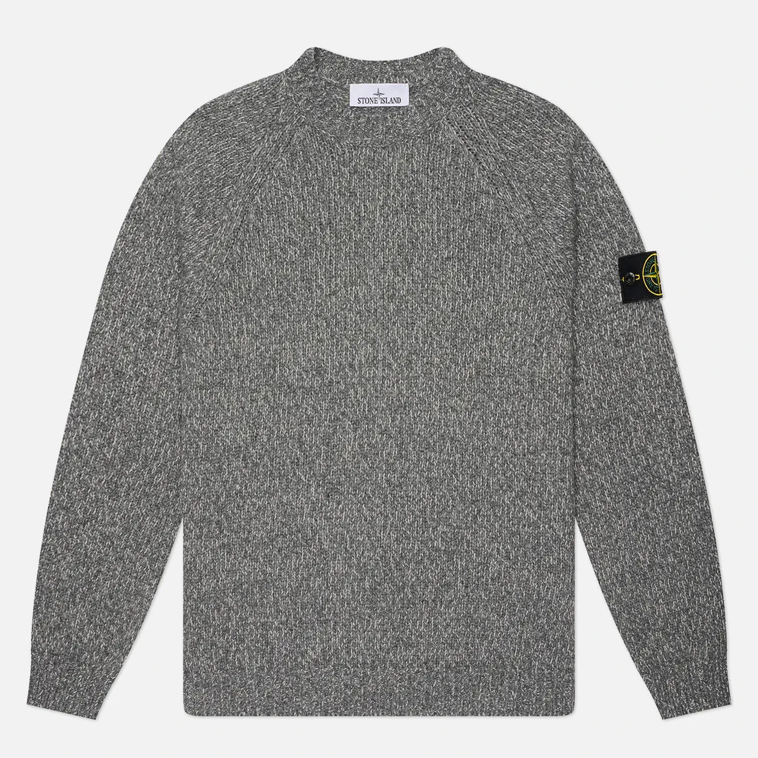 Stone Island Мужской свитер Fancy Yarn Mouline Wool