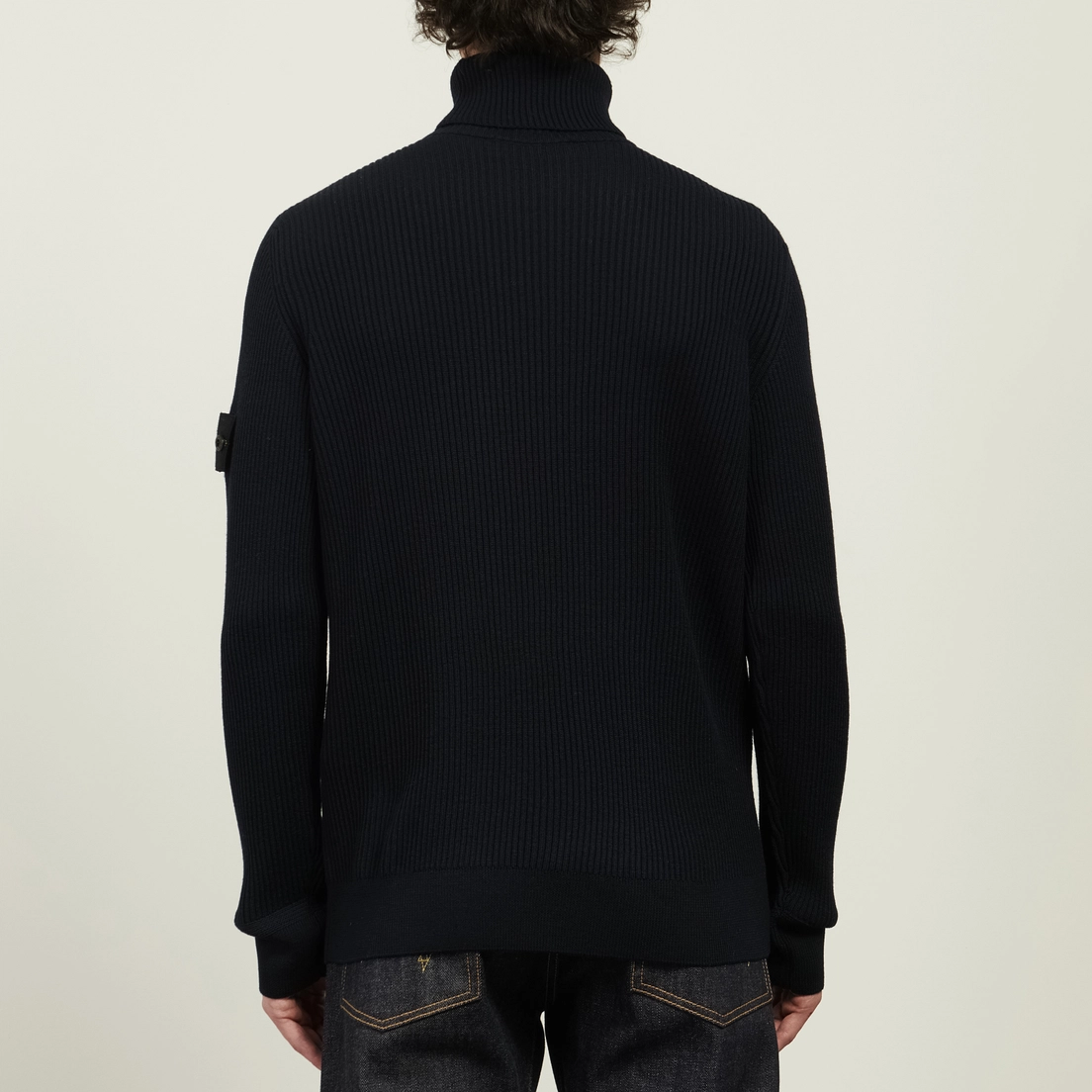 Stone Island Мужской свитер Full Rib RWS Wool Turtleneck