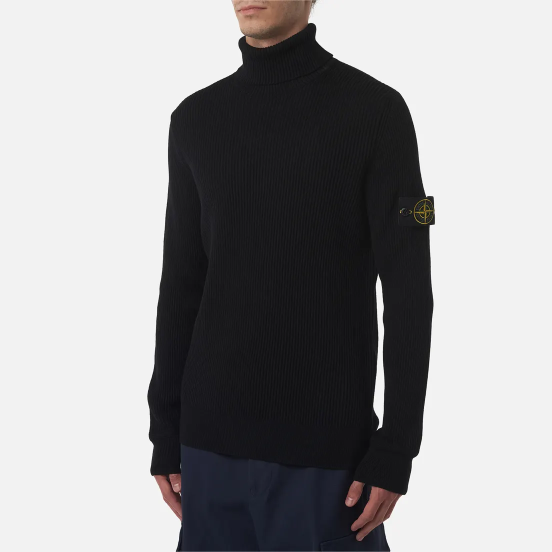 Stone Island Мужской свитер Full Rib RWS Wool Turtleneck