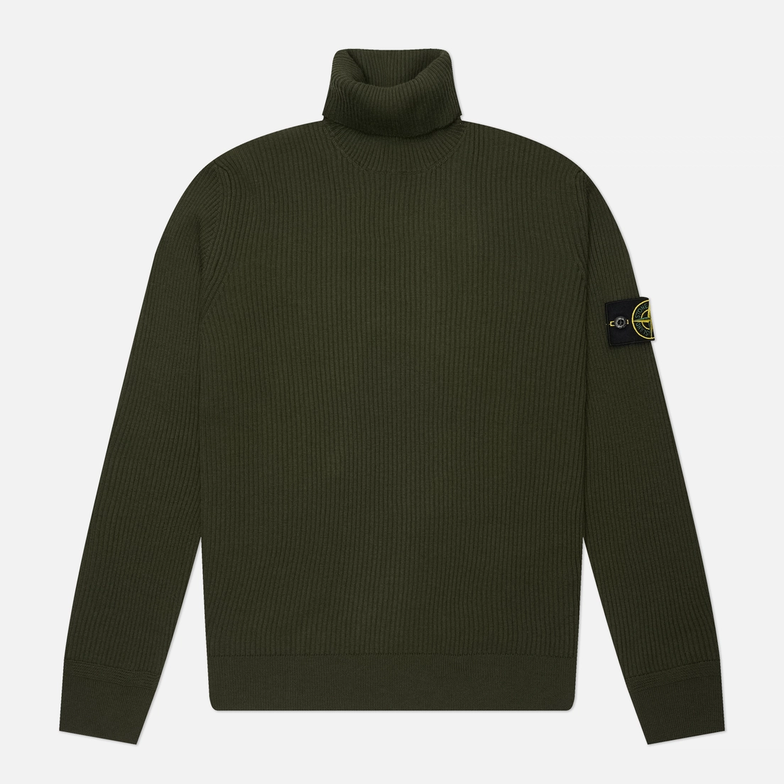 Stone Island Мужской свитер Full Rib RWS Wool Turtleneck