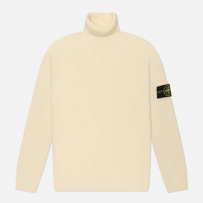 Мужской свитер Stone Island Full Rib RWS Wool Turtleneck