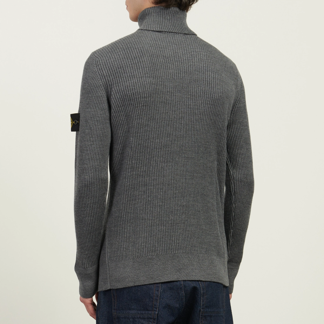 Stone Island Мужской свитер Full Rib RWS Wool Turtleneck