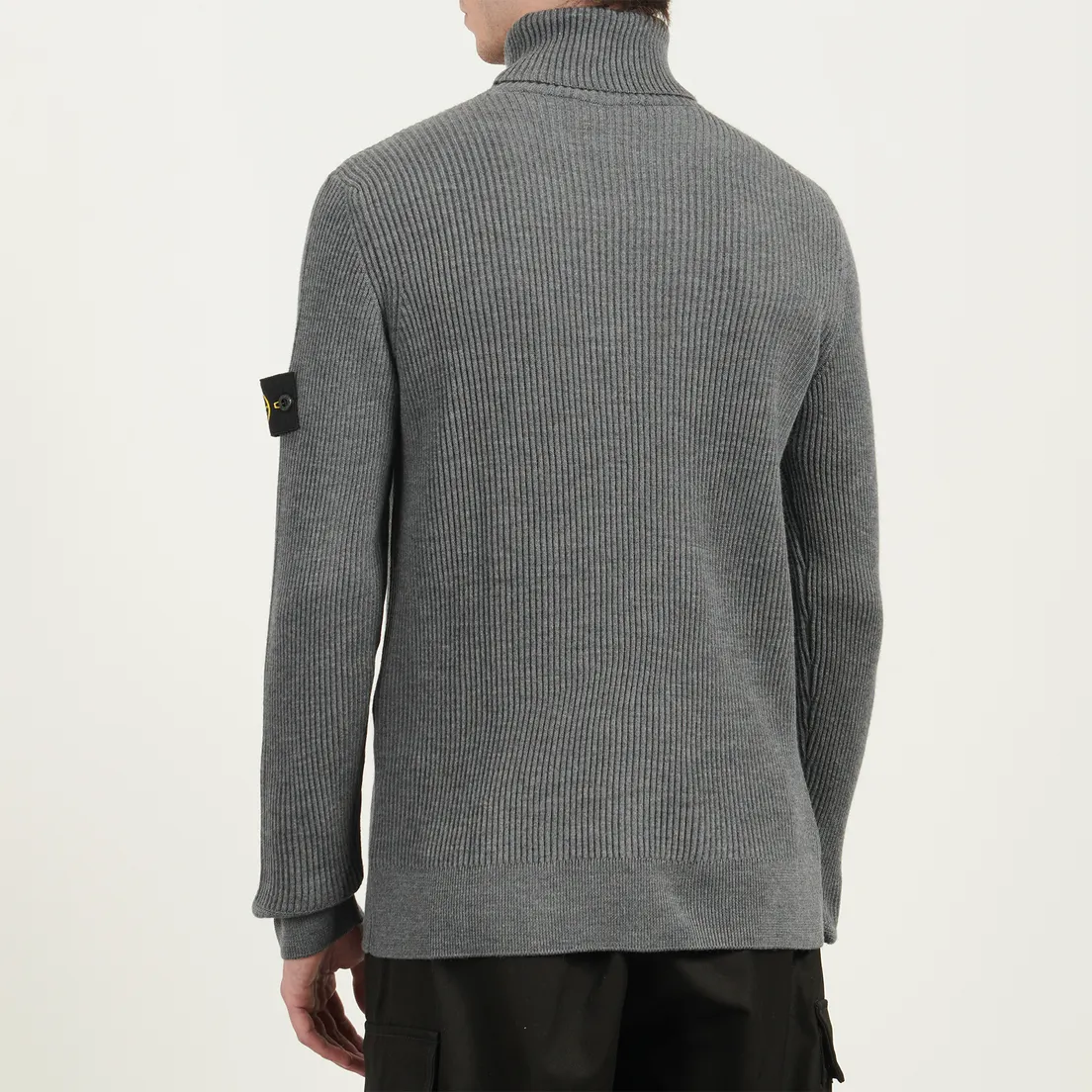 Stone Island Мужской свитер Full Rib RWS Wool Turtleneck