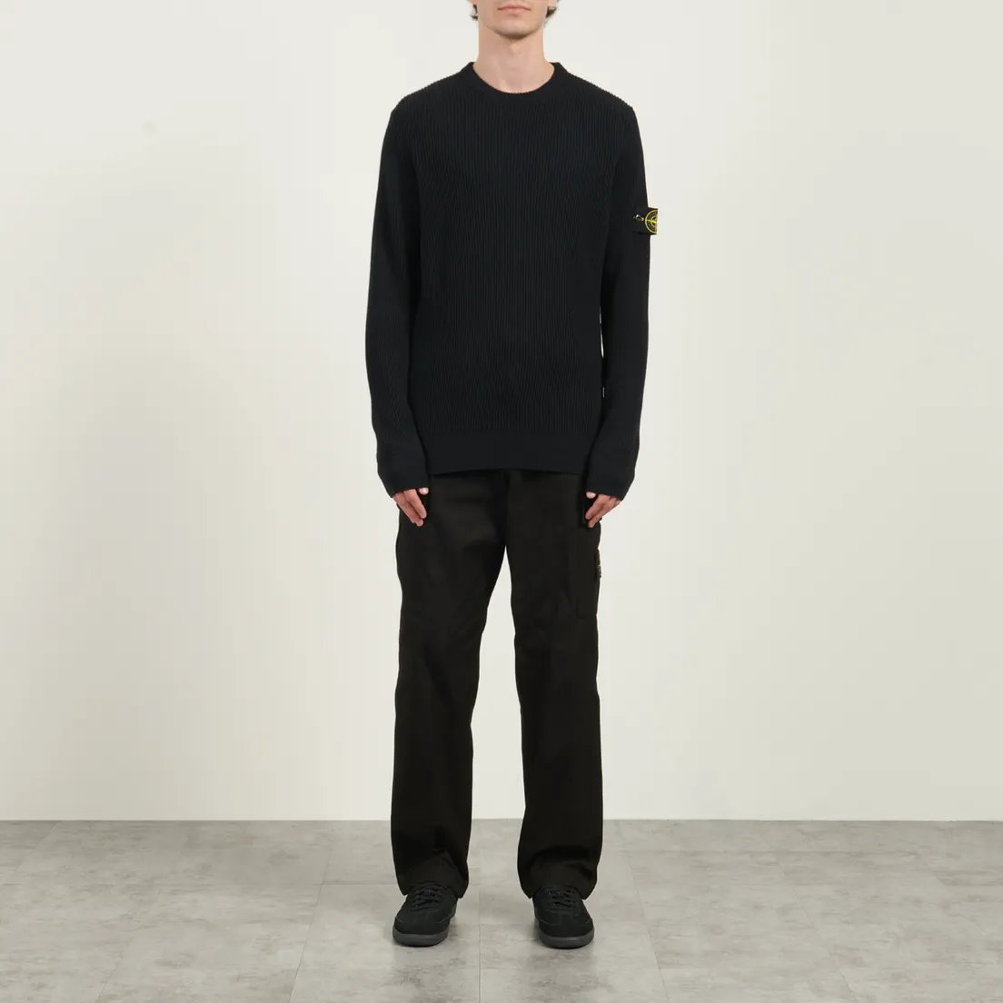Stone Island Мужской свитер Full Rib RWS Wool