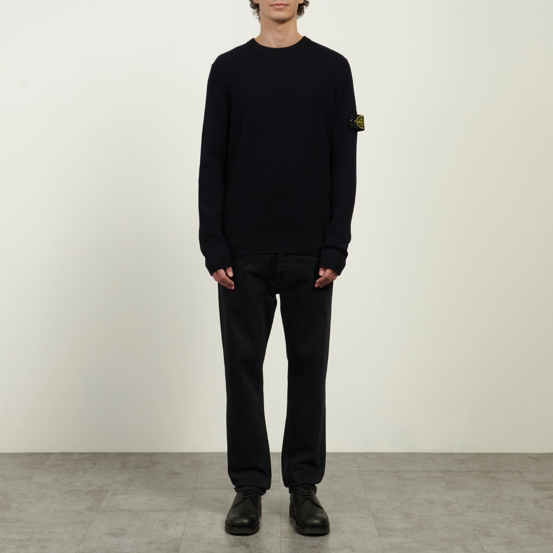 Stone Island Мужской свитер Full Rib RWS Wool