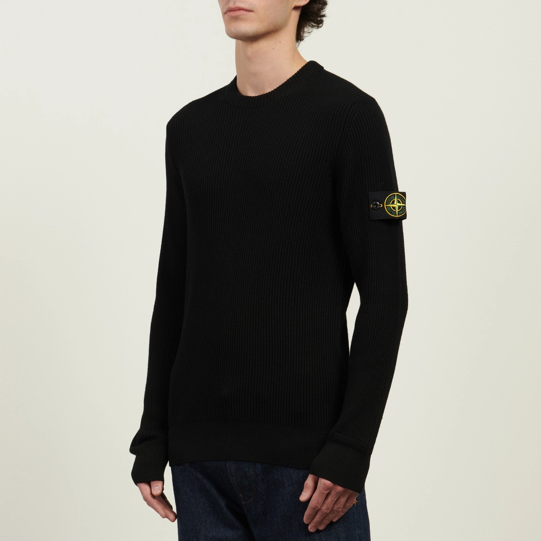 Stone Island Мужской свитер Full Rib RWS Wool