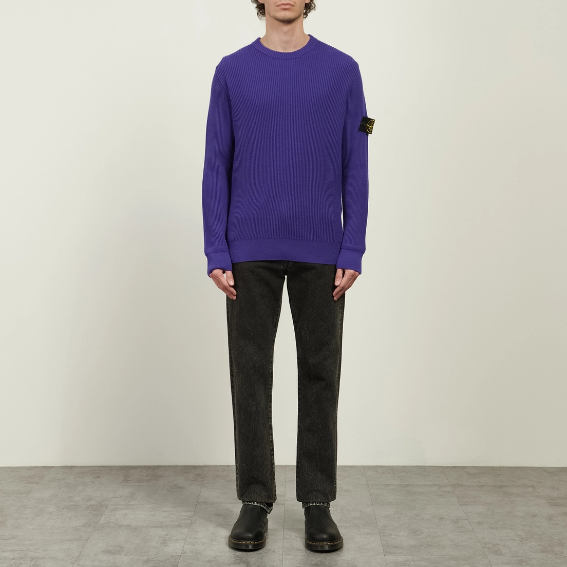 Stone Island Мужской свитер Full Rib RWS Wool