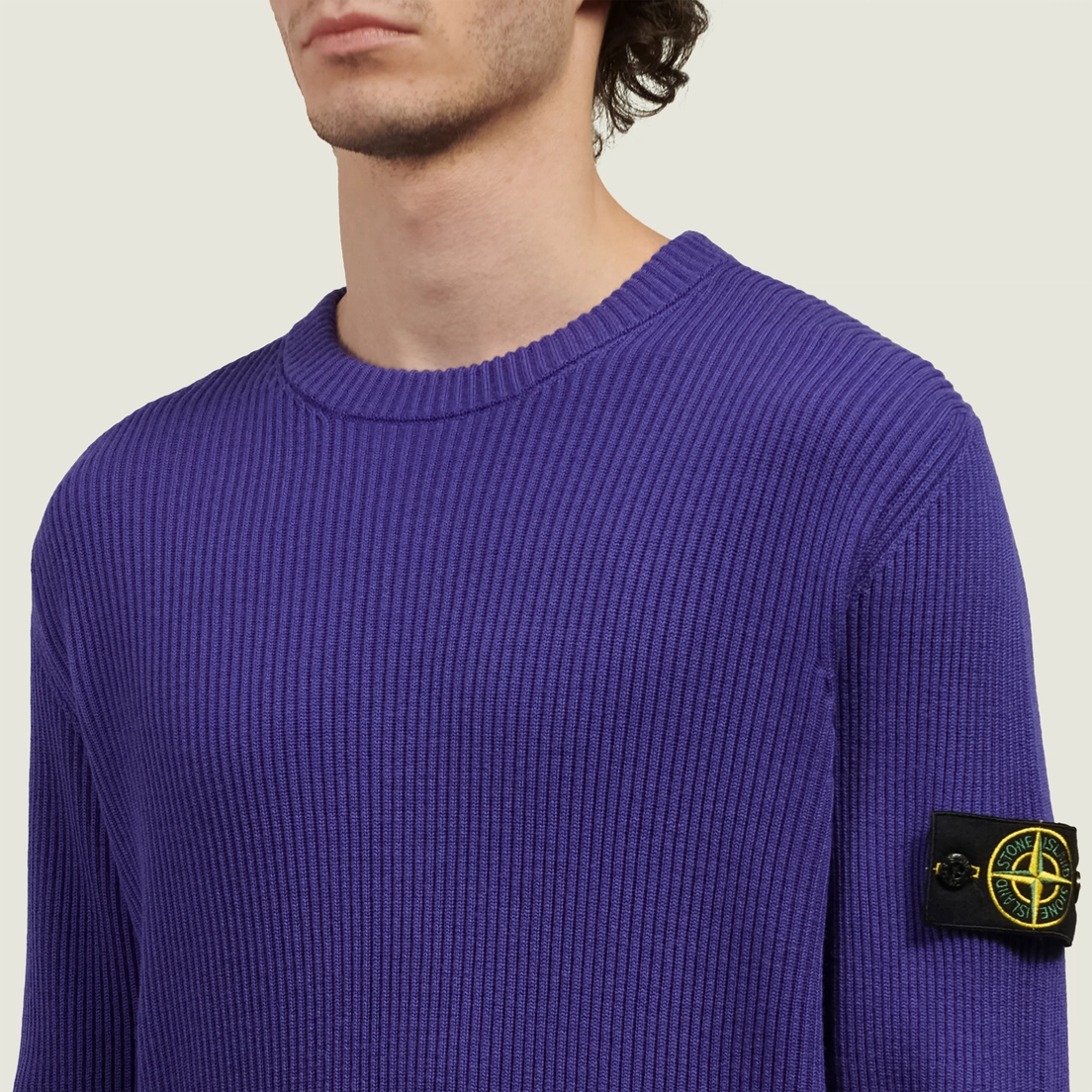 Stone Island Мужской свитер Full Rib RWS Wool
