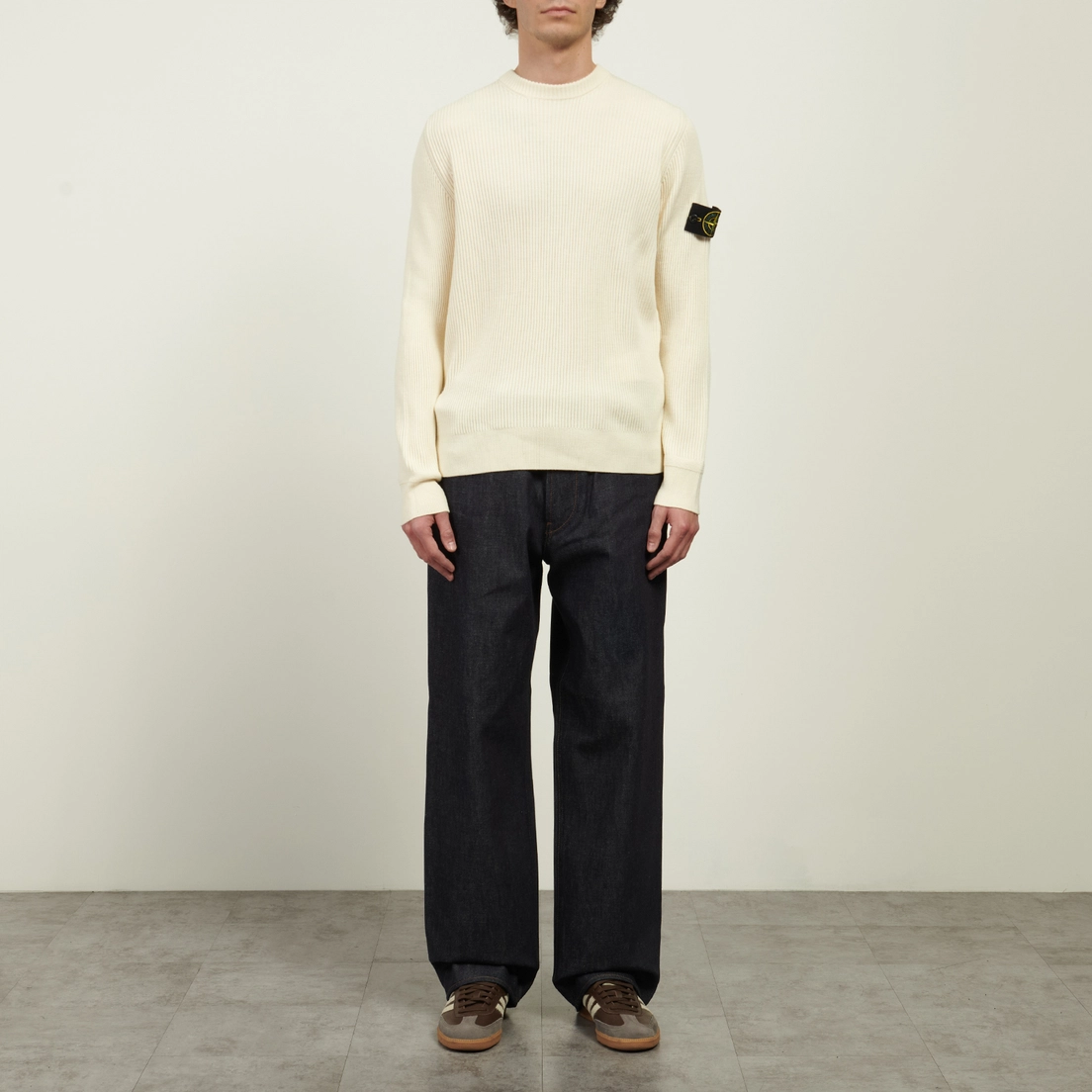 Stone Island Мужской свитер Full Rib RWS Wool